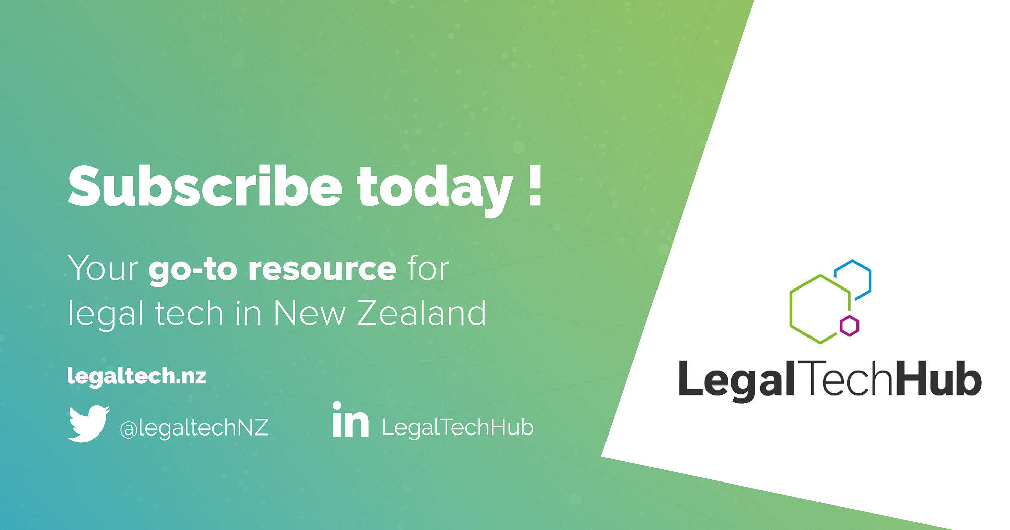 LegalTech Subscription Subscribe today! LegalTech Hub
